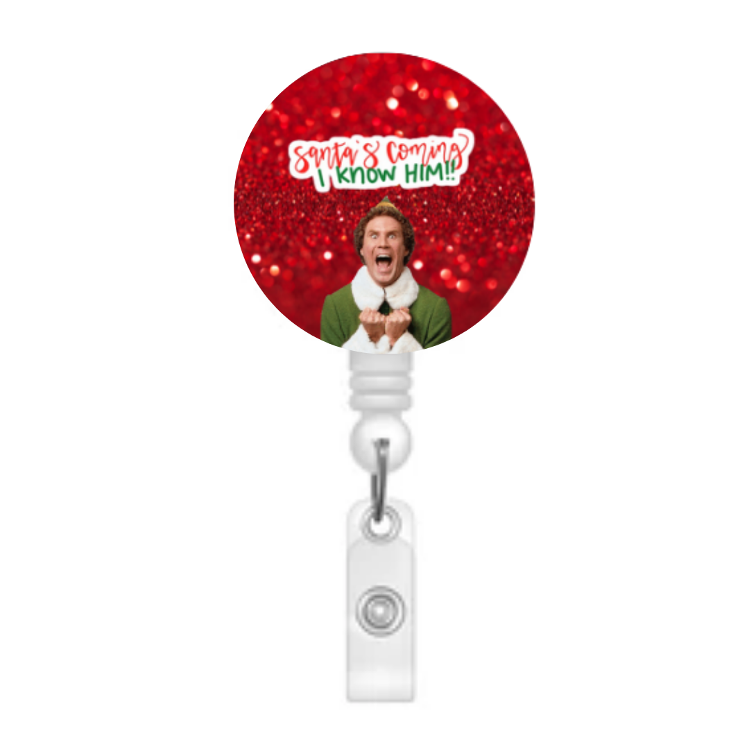 Buy Smiling's My Favorite Badge Reel - Uniform Headquarters Online