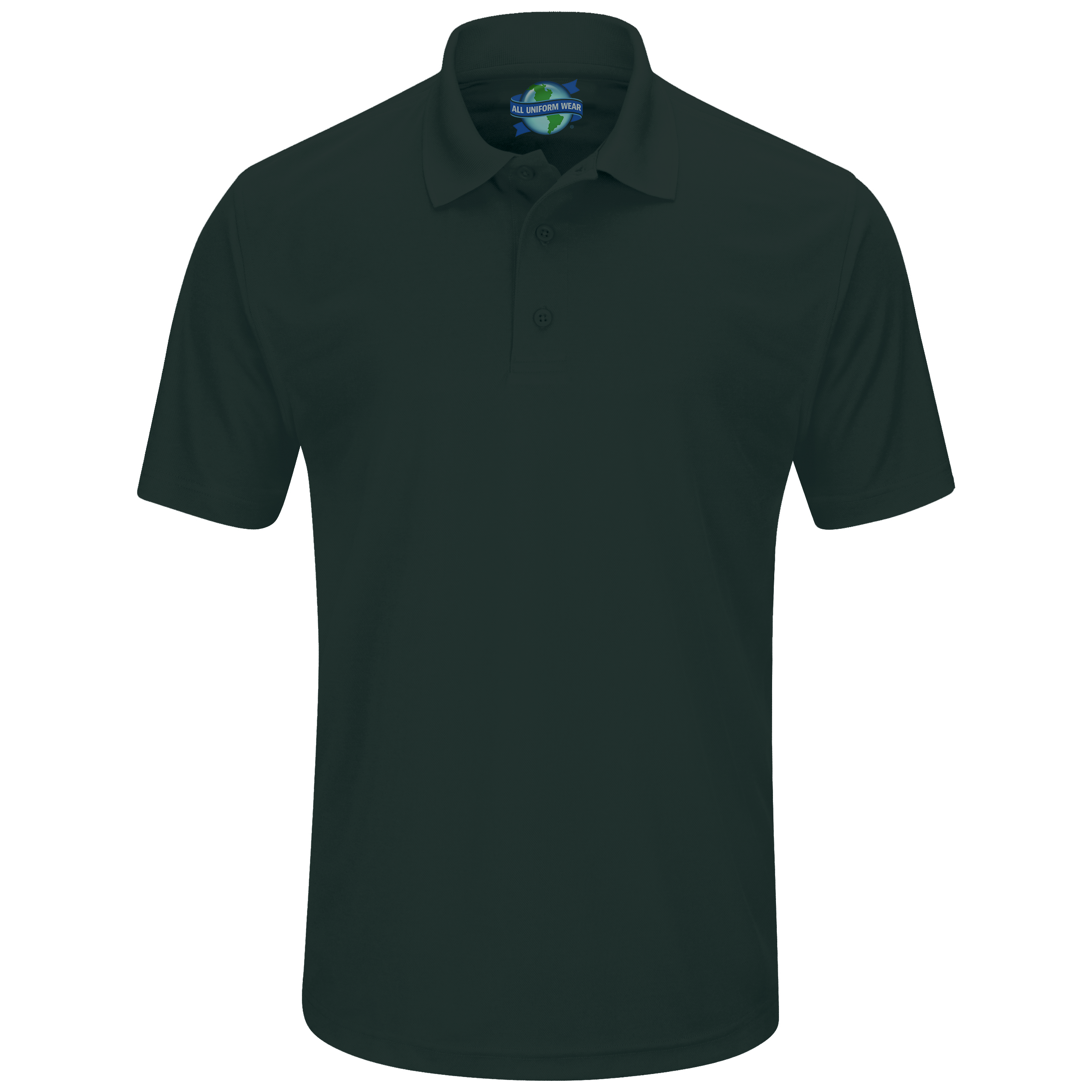 AUW Uniforms: Universal Short Sleeve Pique Polo Shirt-All Uniform Wear