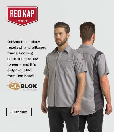 Automotive Work Shirt with OilBlok Technology