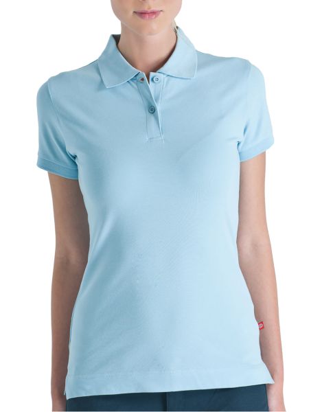 Dickies Girl Juniors Short Sleeve Piqu Polo Shirt-DK