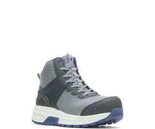 JUMPSTART MID - CHARCOAL/BLUE-Bates Footwear