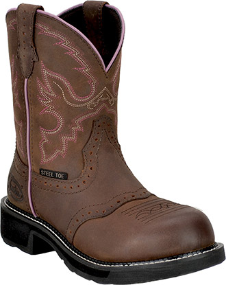 JUSTIN GYPSY WANETTE STEEL TOE-JUSTIN BOOTS