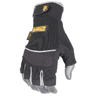 Dewalt Dpg230 Technicians Fingerless Synthetic Leather Glove-Radians