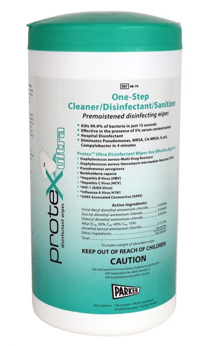 Protex Disinfectant Wipes-Prism Medical Apparel