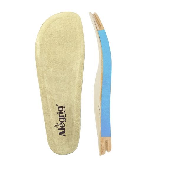 Footbed Enhanced Arch Support Wide Footbed - Tan Insole-Alegria