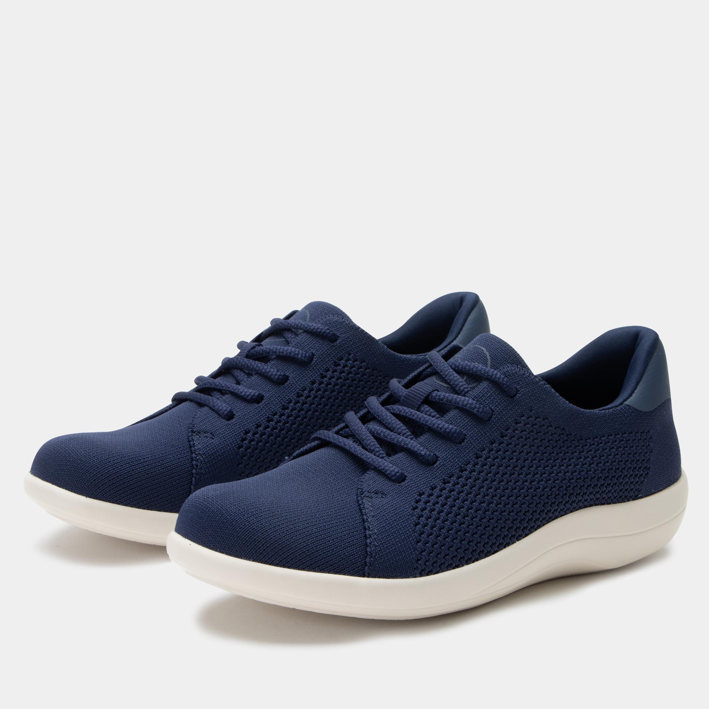 Dandie Sport Rocker Lace Up Navy-Alegria