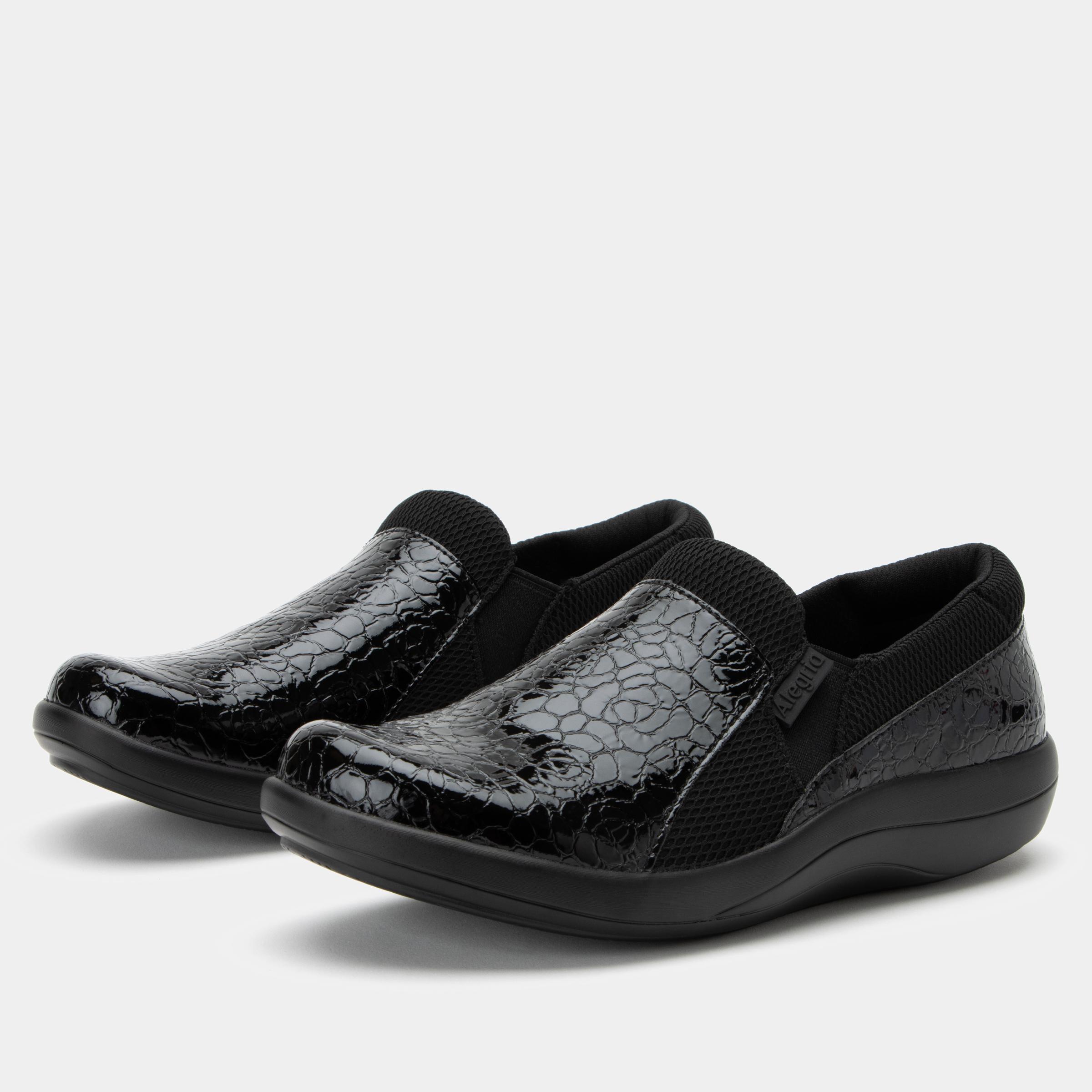 Duette Slip on Shoe Flourish Black-Alegria