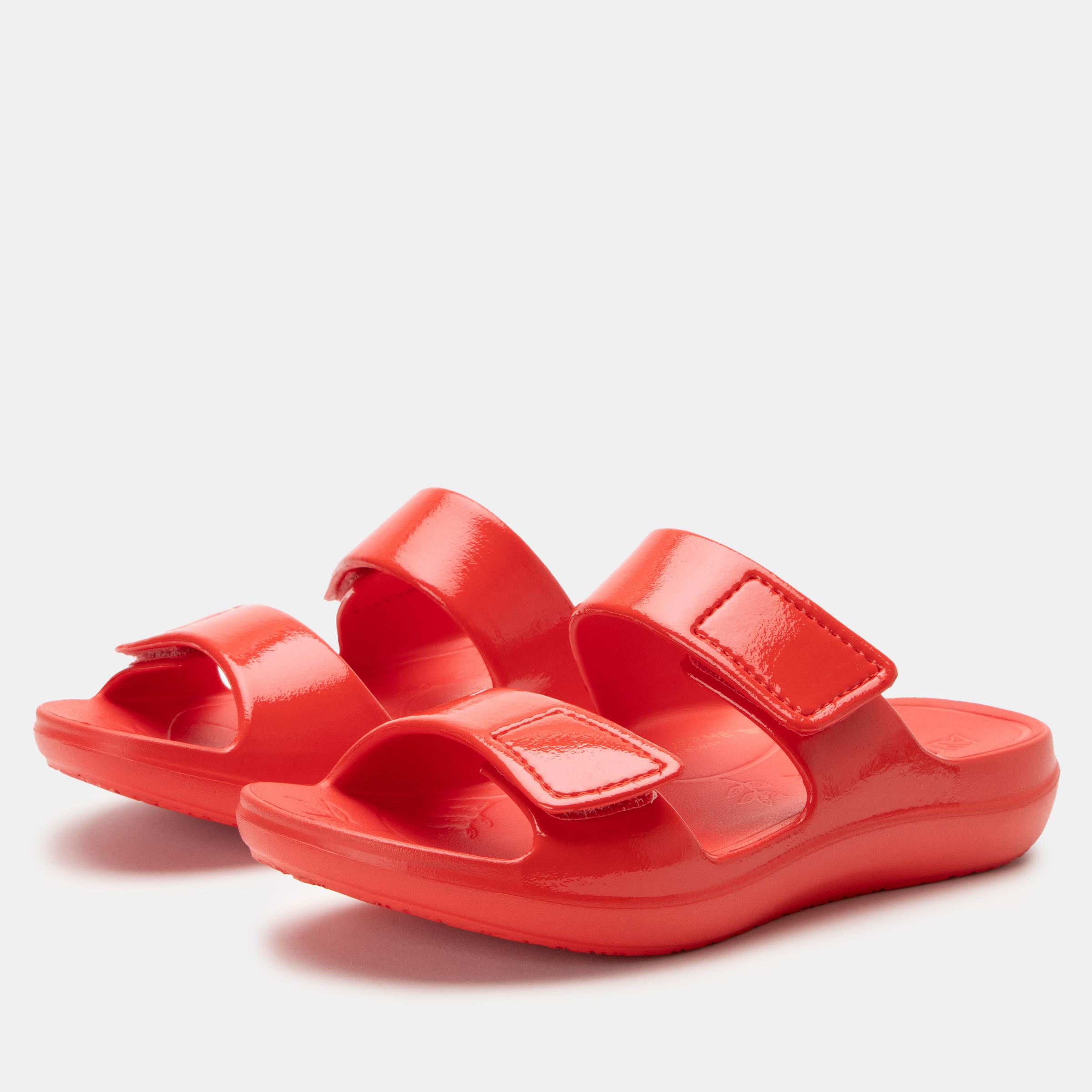 Orbyt Eva Slide Sandal Coral Gloss-Alegria