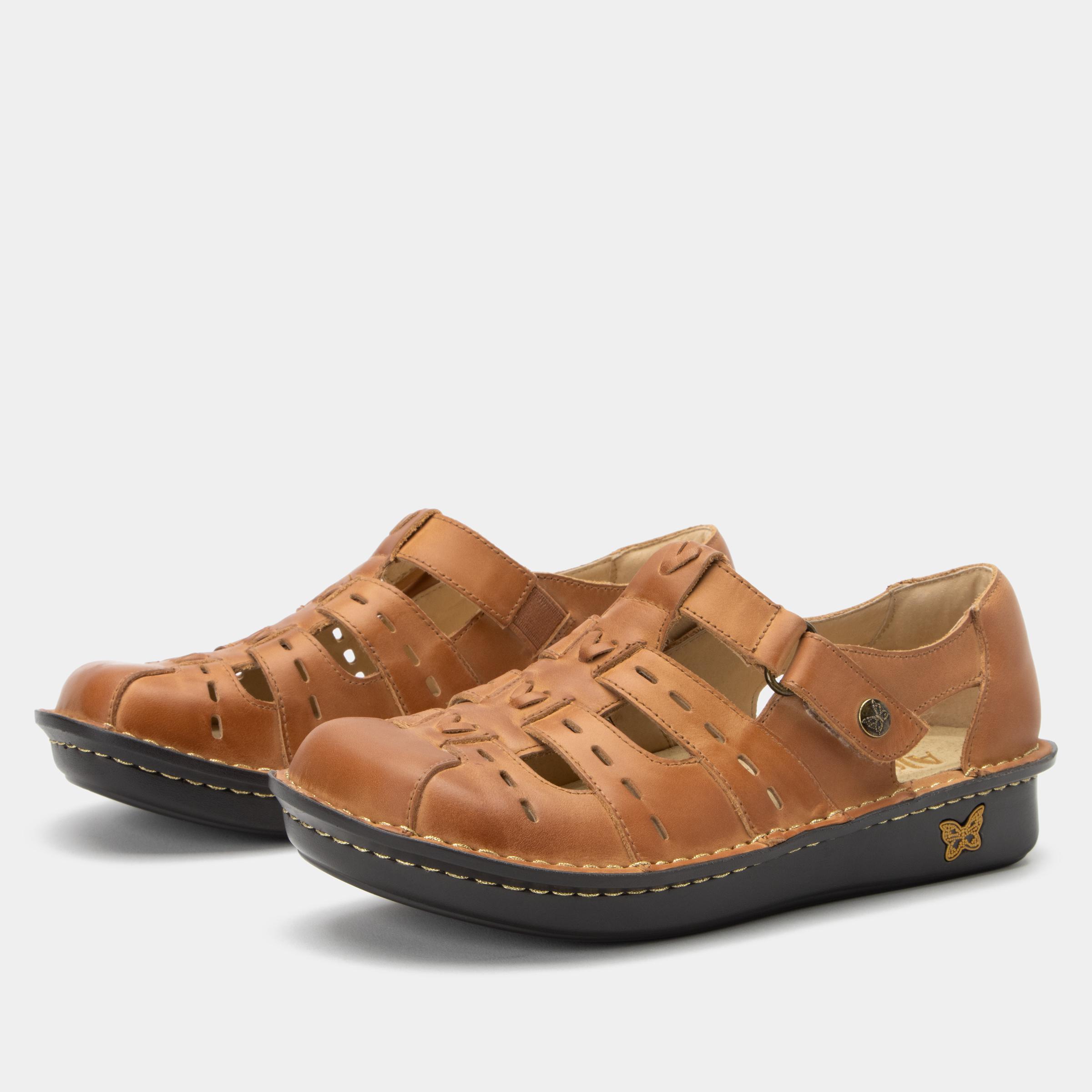 Pesca Fisherman Sandal Cognac-Alegria