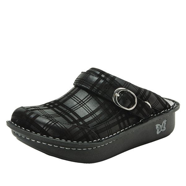 Seville Seville Plaid To Meet You Clog-Alegria