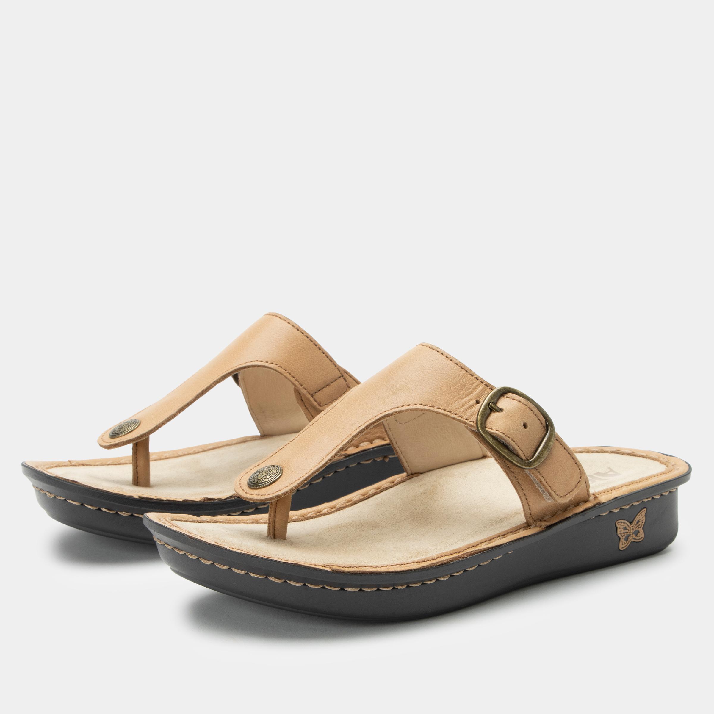 Vella Thong Sandal Sandstone-Alegria