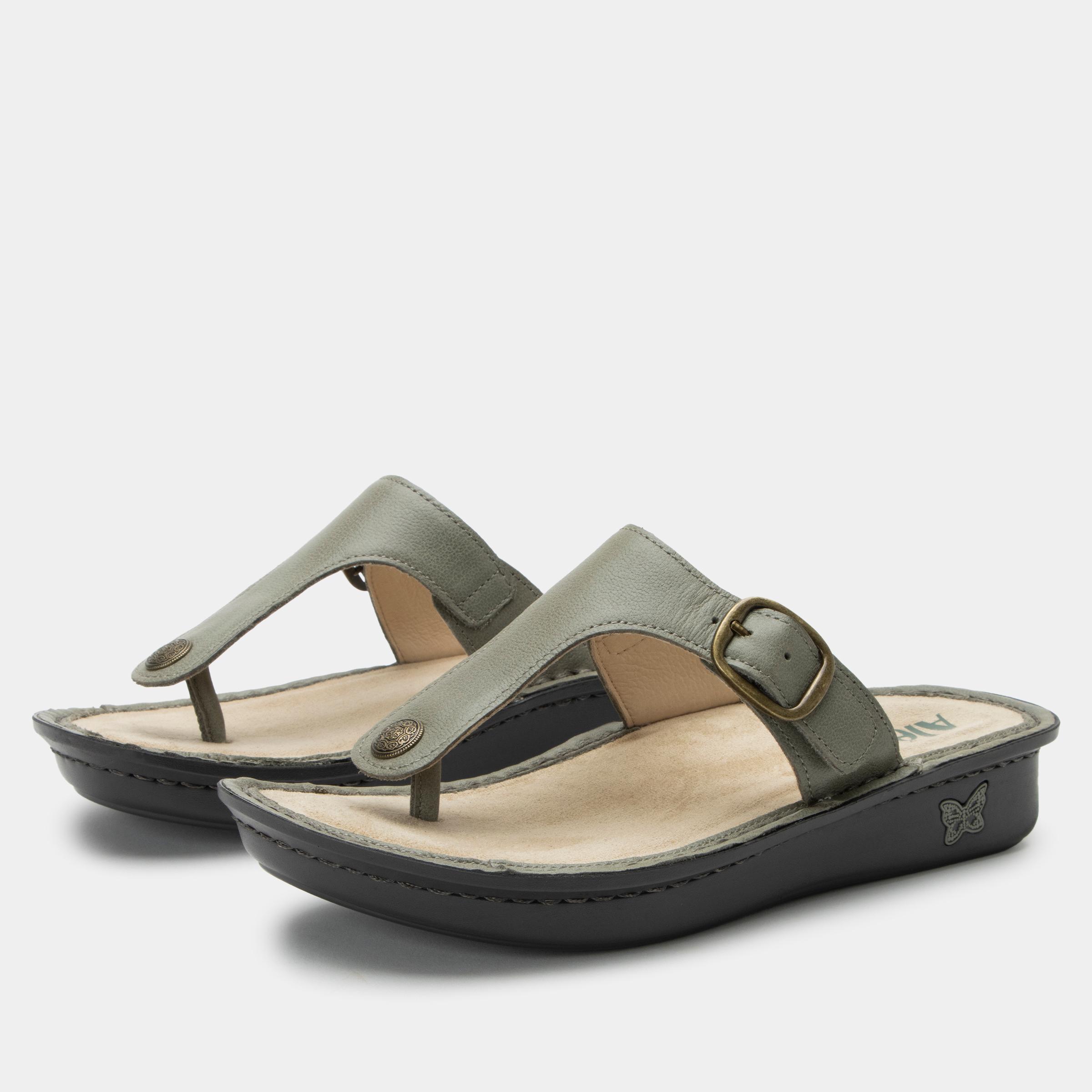 Vella Thong Sandal Sage-Alegria