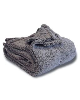 Frosted Sherpa Blanket-