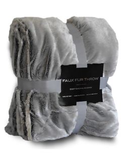Faux Fur Sherpa Blanket-Alpine Fleece