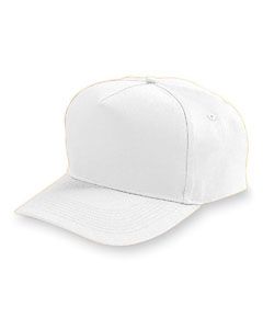 Adult 5-Panel Cotton Twill Cap-Augusta Sportswear