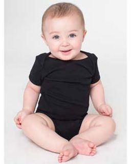 Infant Baby Rib Short-Sleeve One-Piece-