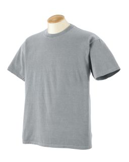 5.6 Oz. Pigment-Dyed & Direct-Dyed Ringspun T-Shirt-Authentic Pigment