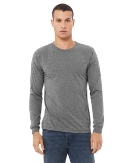 Unisex Triblend Long-Sleeve T-Shirt-Bella + Canvas