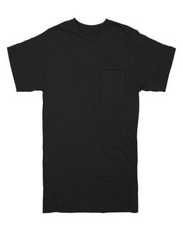Mens Tall Heavyweight Short Sleeve Pocket T-Shirt-