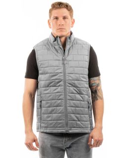 Adult Box Quilted Puffer Vest-