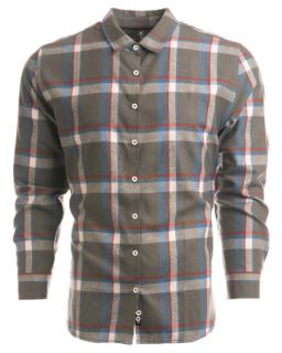 Ladies Yarn-Dyed Long Sleeve Plaid Flannel Shirt-