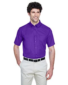 Mens Optimum Short-Sleeve Twill Shirt-Core 365