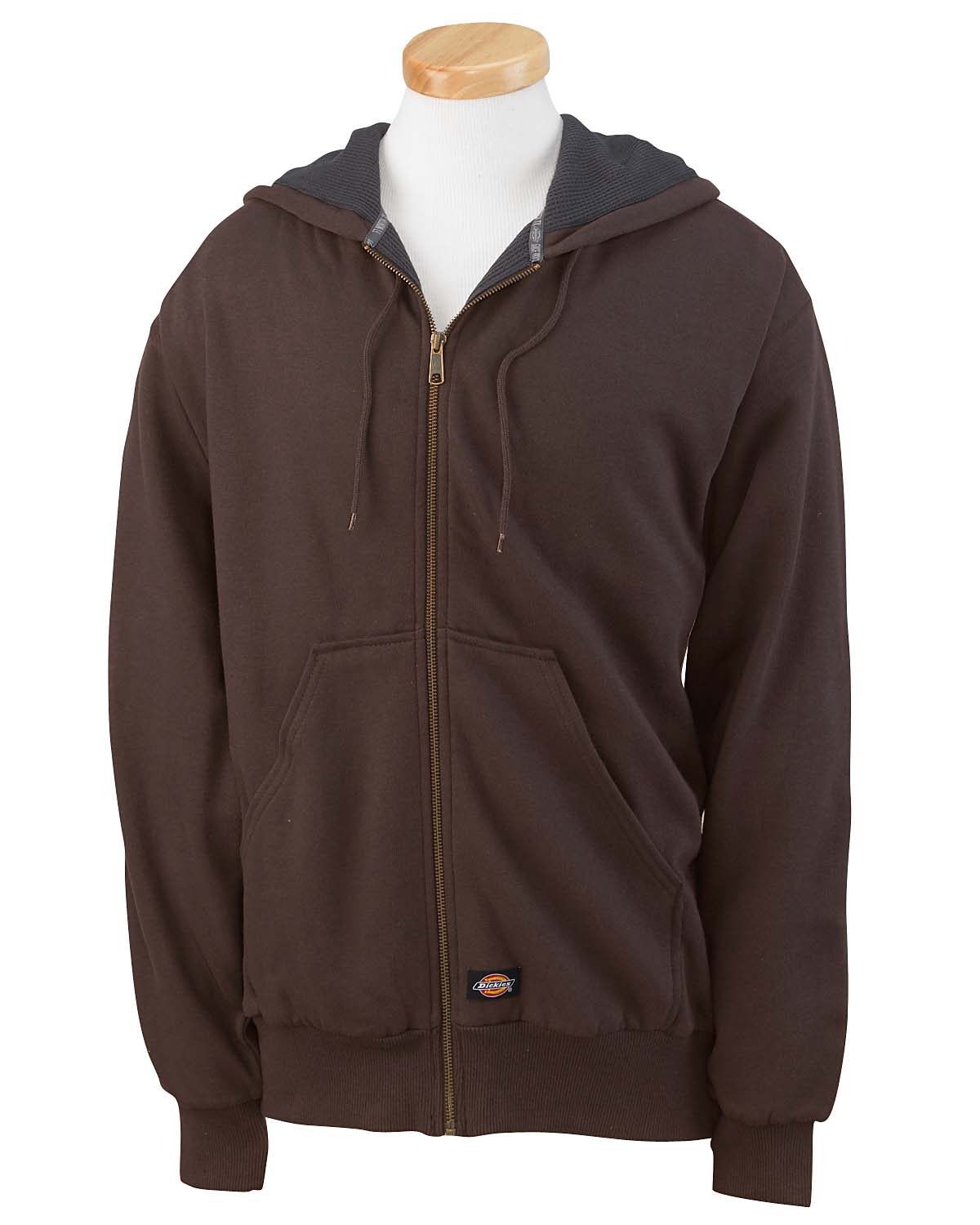 Buy Mens 470 Gram Thermal-Lined Fleece Jacket Hooded Sweatshirt ...