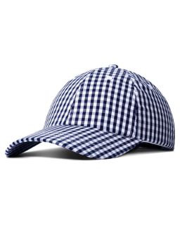 Cotton Gingham Hat-