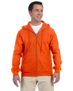 Adult Dryblend® Adult 50/50 Full-Zip Hooded Sweatshirt-Gildan