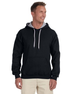 Adult Heavy Blend™ 50/50 Contrast Hooded Sweatshirt-Gildan