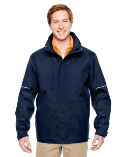 Adult Contract 3-In-1 Jacket With Daytime Hi-Vis Fleece Vest-