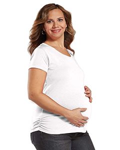 Ladies Maternity Fine Jersey T-Shirt-