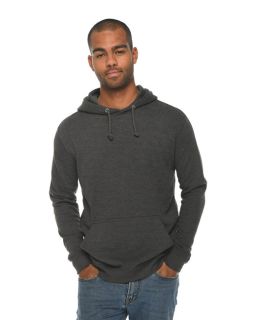 Unisex French Terry Pullover Hooded Sweatshirt-Lane Seven