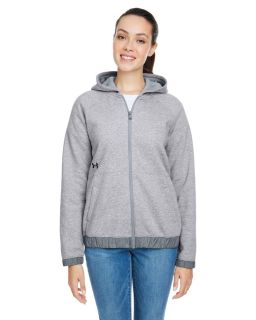 Ladies Hustle Full-Zip Hooded Sweatshirt-Under Armour