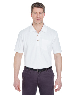 Adult Classic Pique Polo With pocket-UltraClub