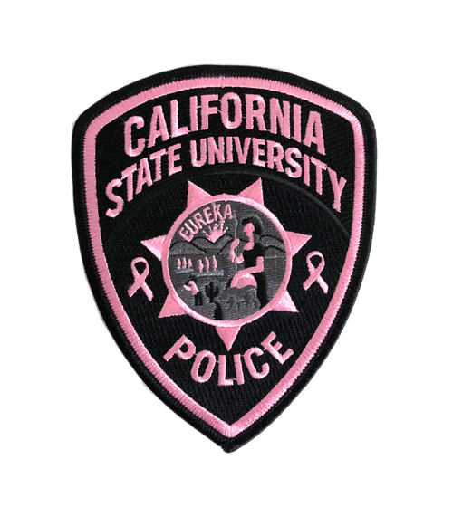 California State University Police Pink Patch - ID required please see below-Other Brands