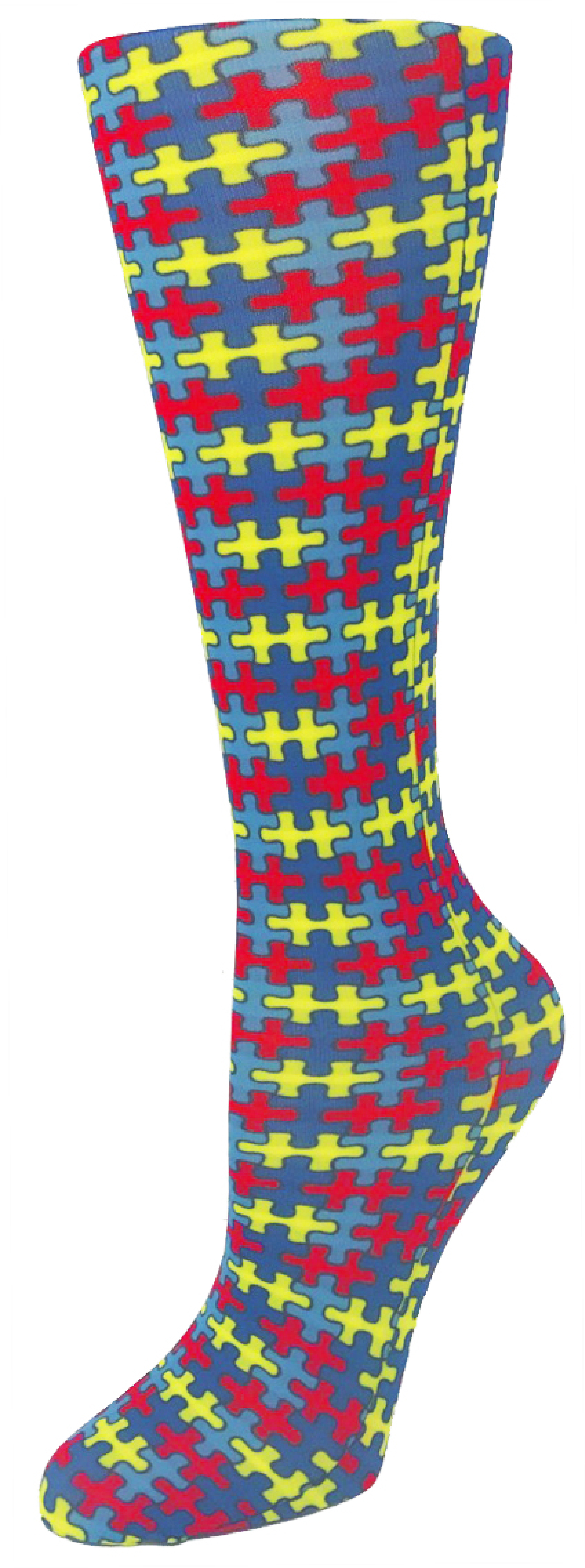 Autism Awareness Puzzle - Cutieful Compression Socks-Cutieful