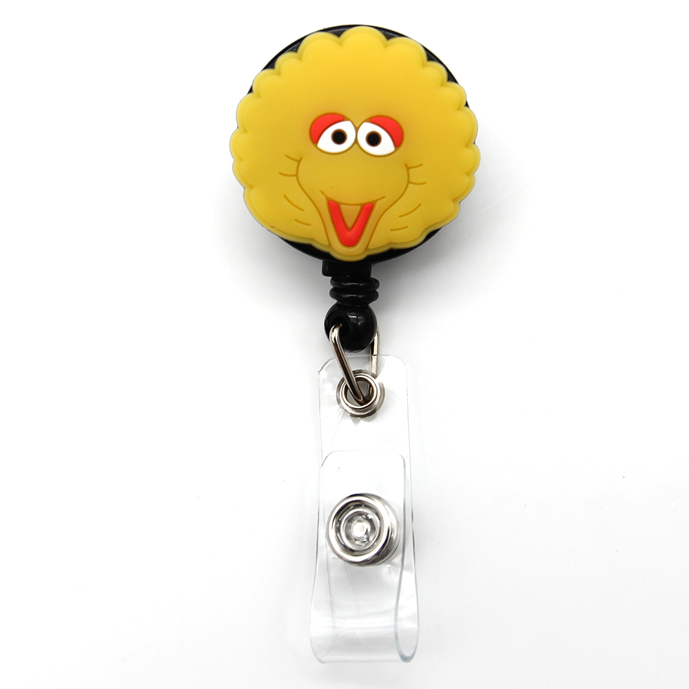 Big Bird - Cutieful Rubber Retractable Badge Reels-Cutieful