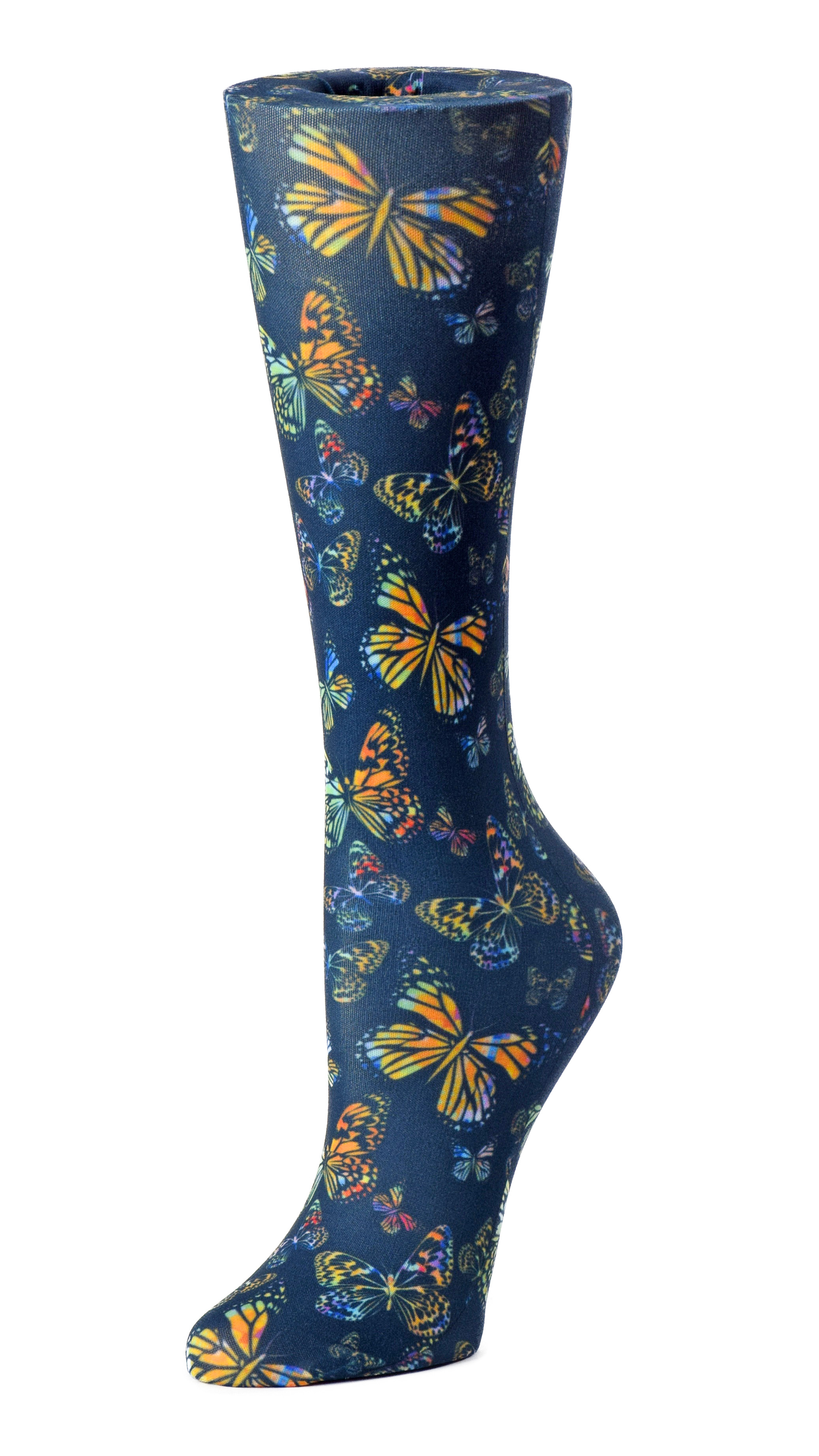 Black Butterfly - Cutieful Compression Socks-Cutieful