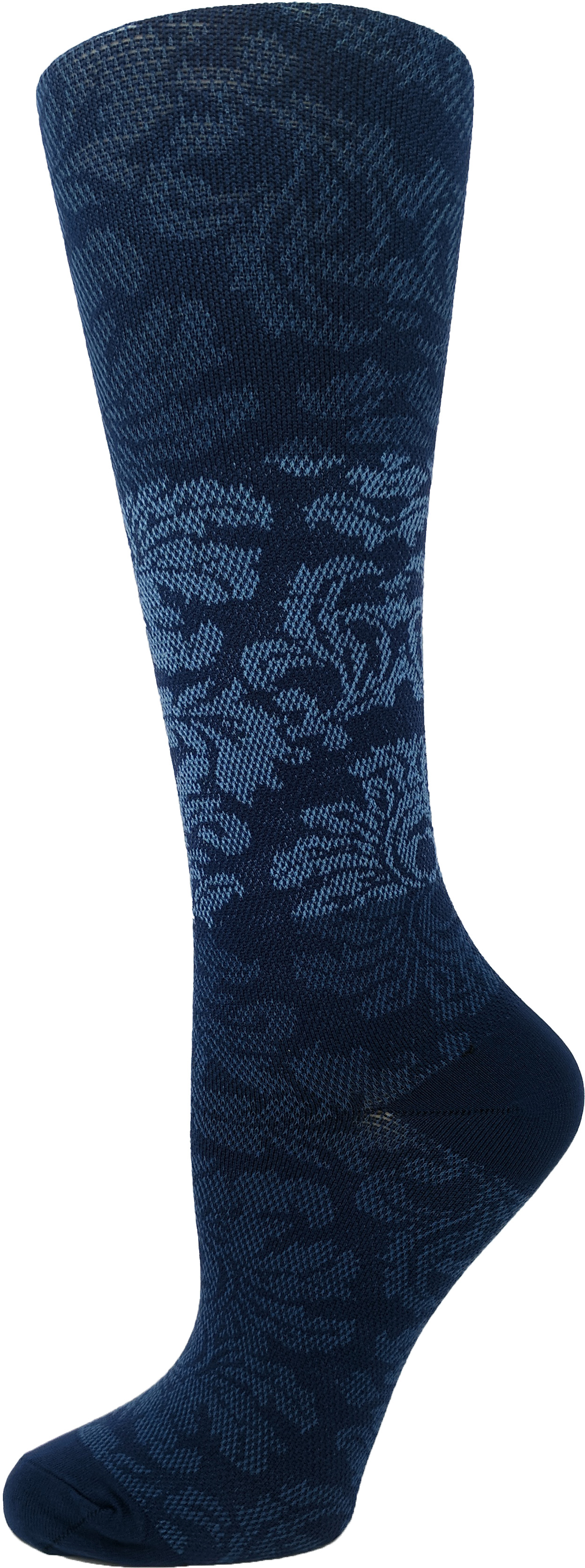 Blue Baroque - Doctor&#8216;s Choice 8-15 mmHg Knit Compression Socks-Doctor's Choice