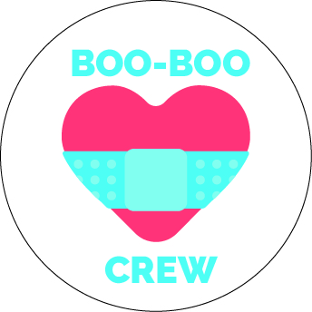 Boo Boo Crew - Cutieful Button Cap Badge Reel-Cutieful