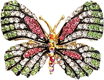Butterfly - Dazzle Badge Reel-Cutieful