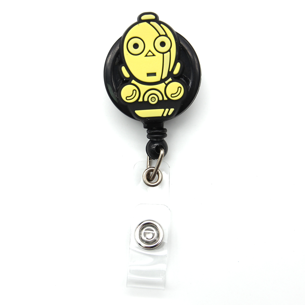 C3PO - Cutieful Rubber Retractable Badge Reels-Cutieful