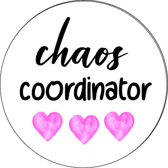 Chaos Coordinator - Cutieful Button Cap Badge Reel-Cutieful