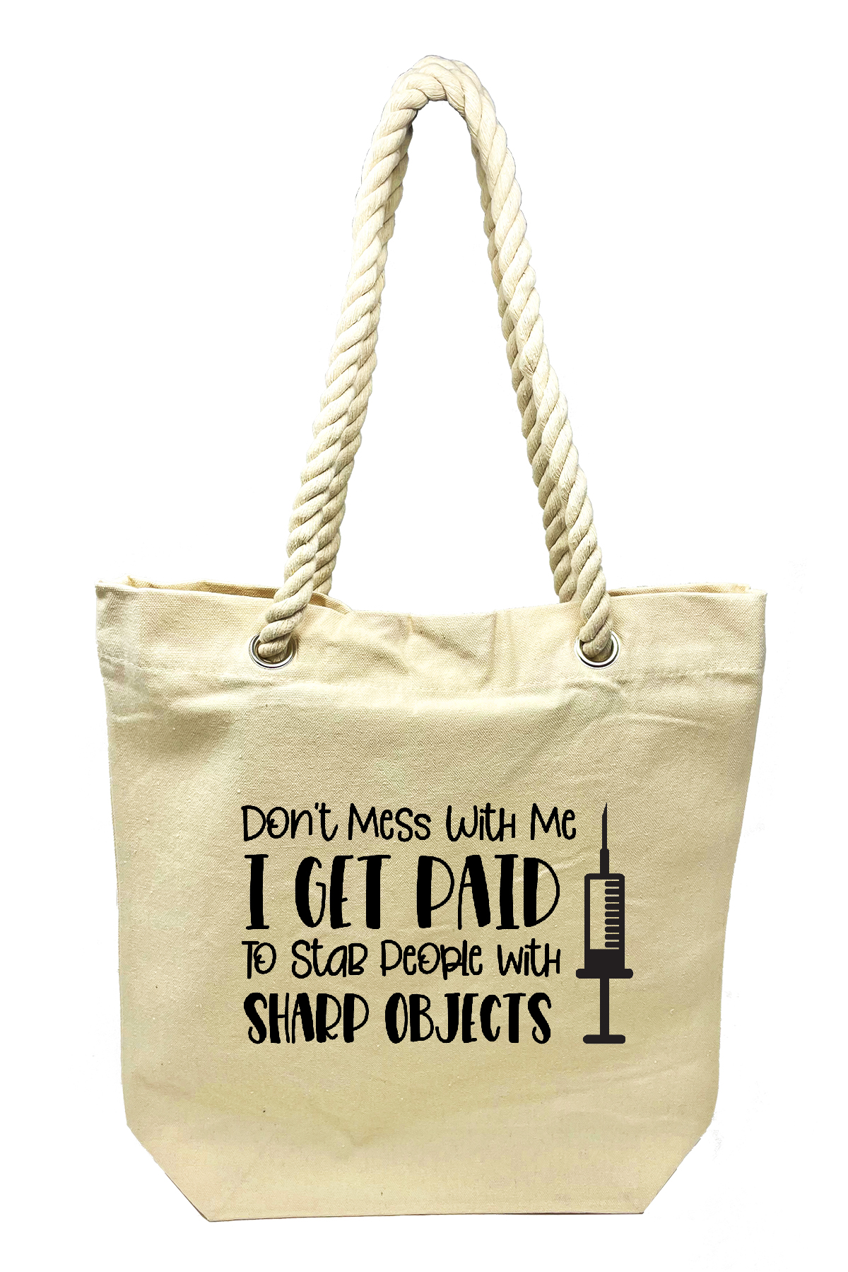 Don&#8216;t Mess with Me - Canvas Tote Bag-Cutieful