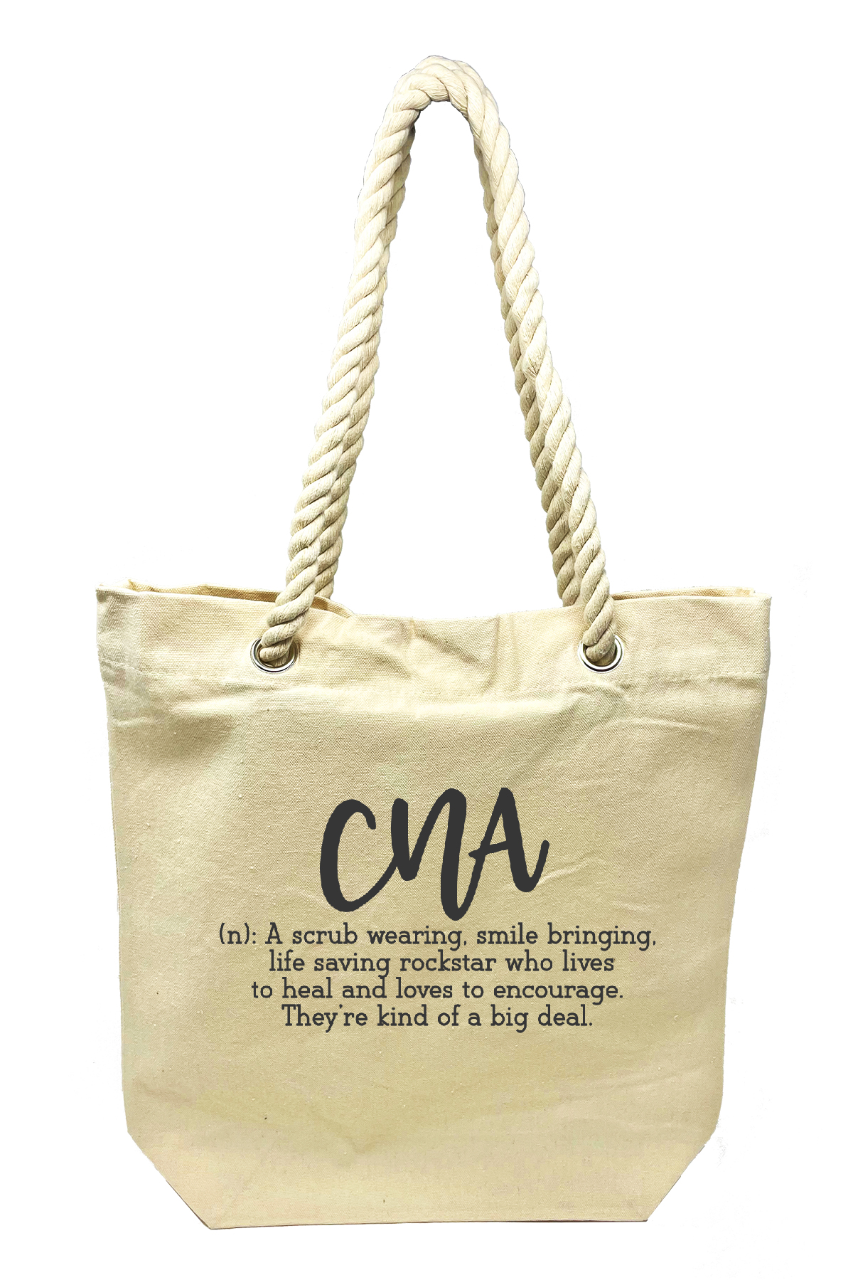 CNA Definition - Canvas Tote Bag-Cutieful
