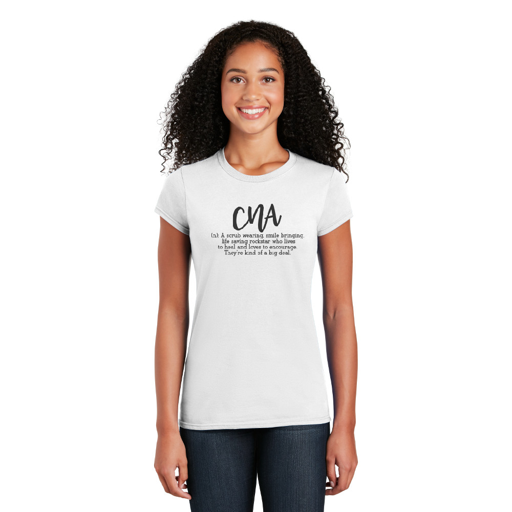 CNA Definition - Cotton Short Sleeve T-Shirt-Cutieful