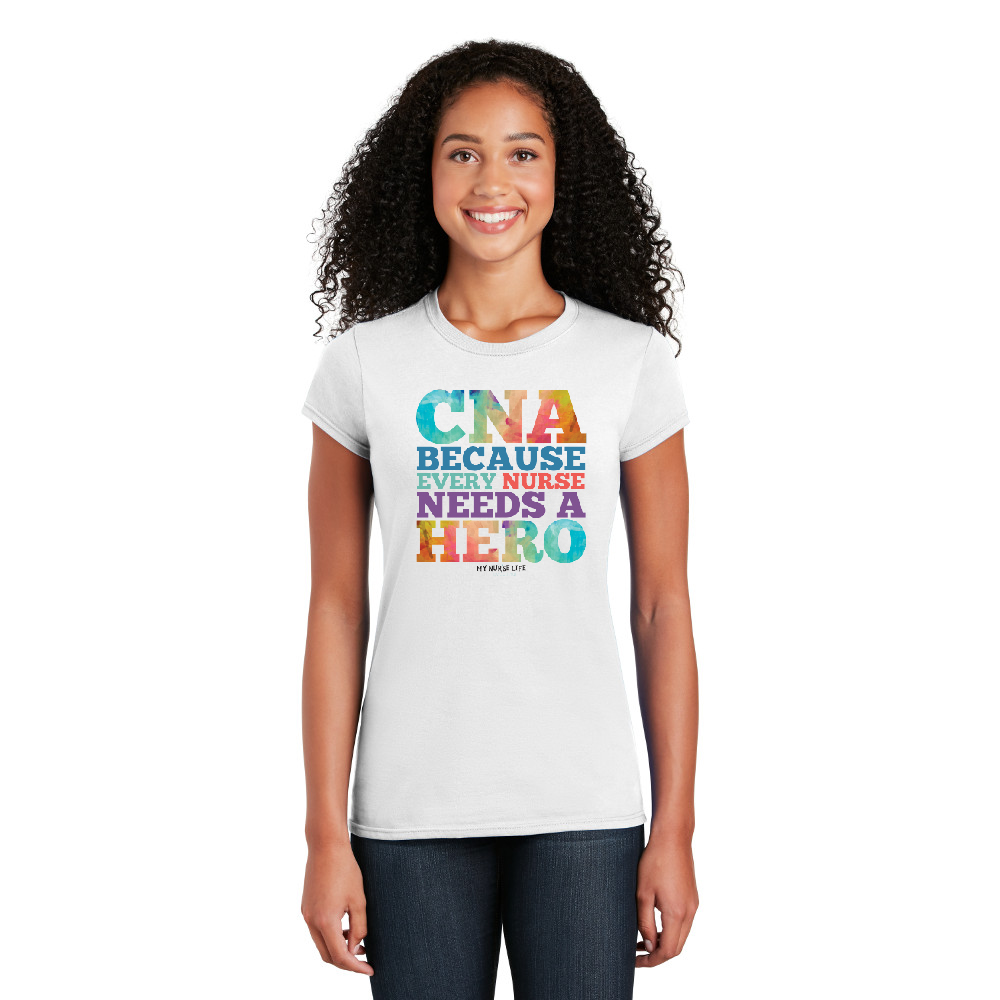 CNA Hero - Cotton Short Sleeve T-Shirt-Cutieful