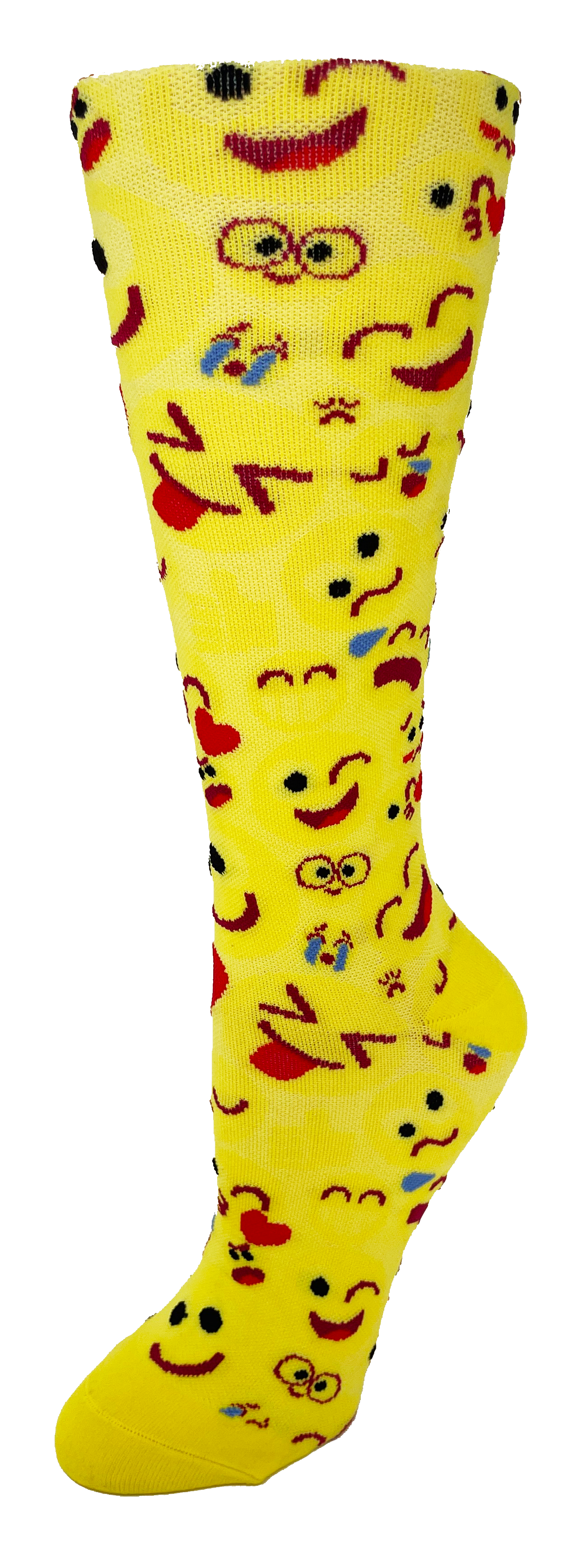 Emojis - 15-20 mmHg Knit Compression Sock-Cutieful