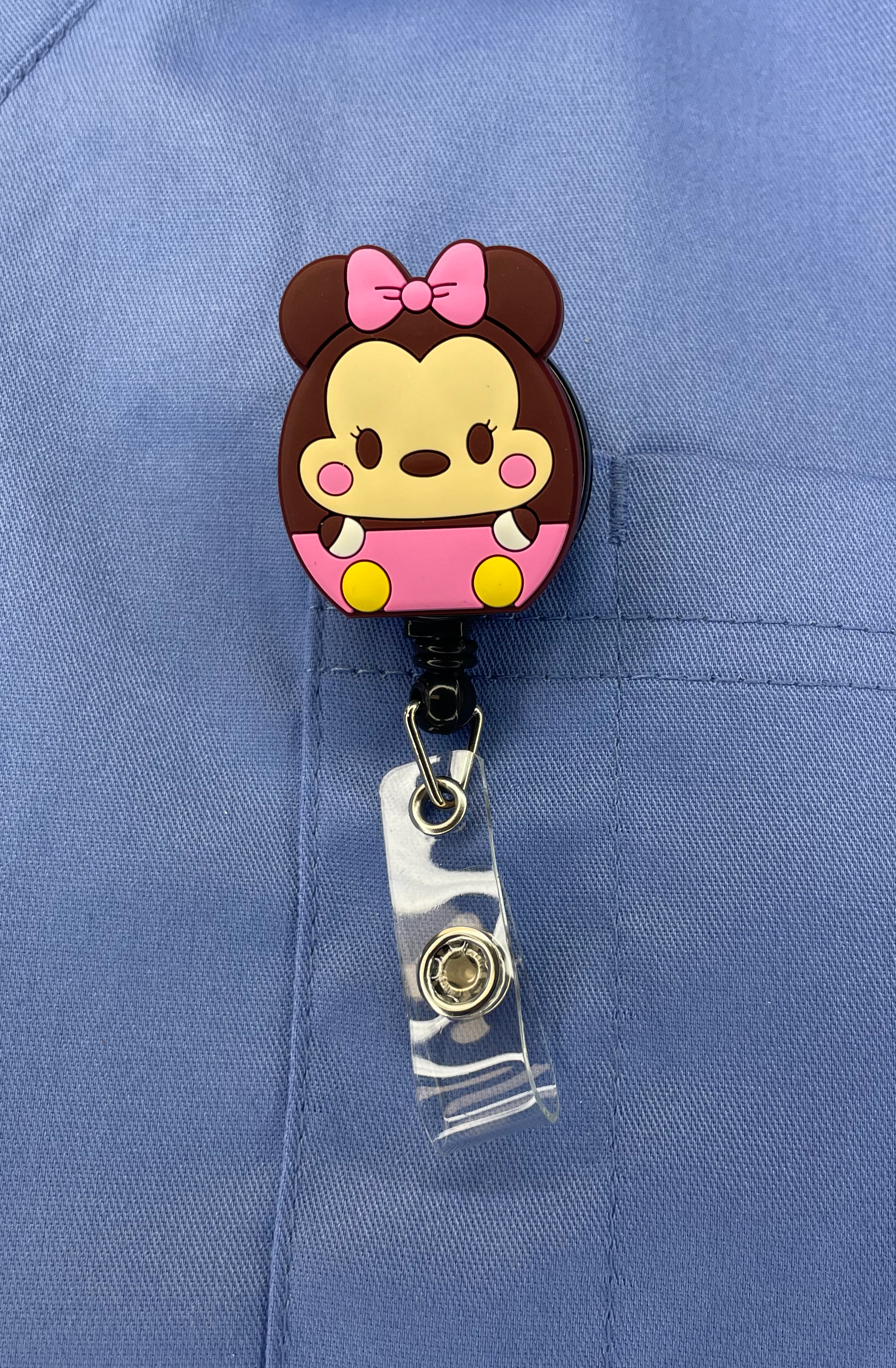 Mouse Girl - Cutieful Retractable Badge Reels-